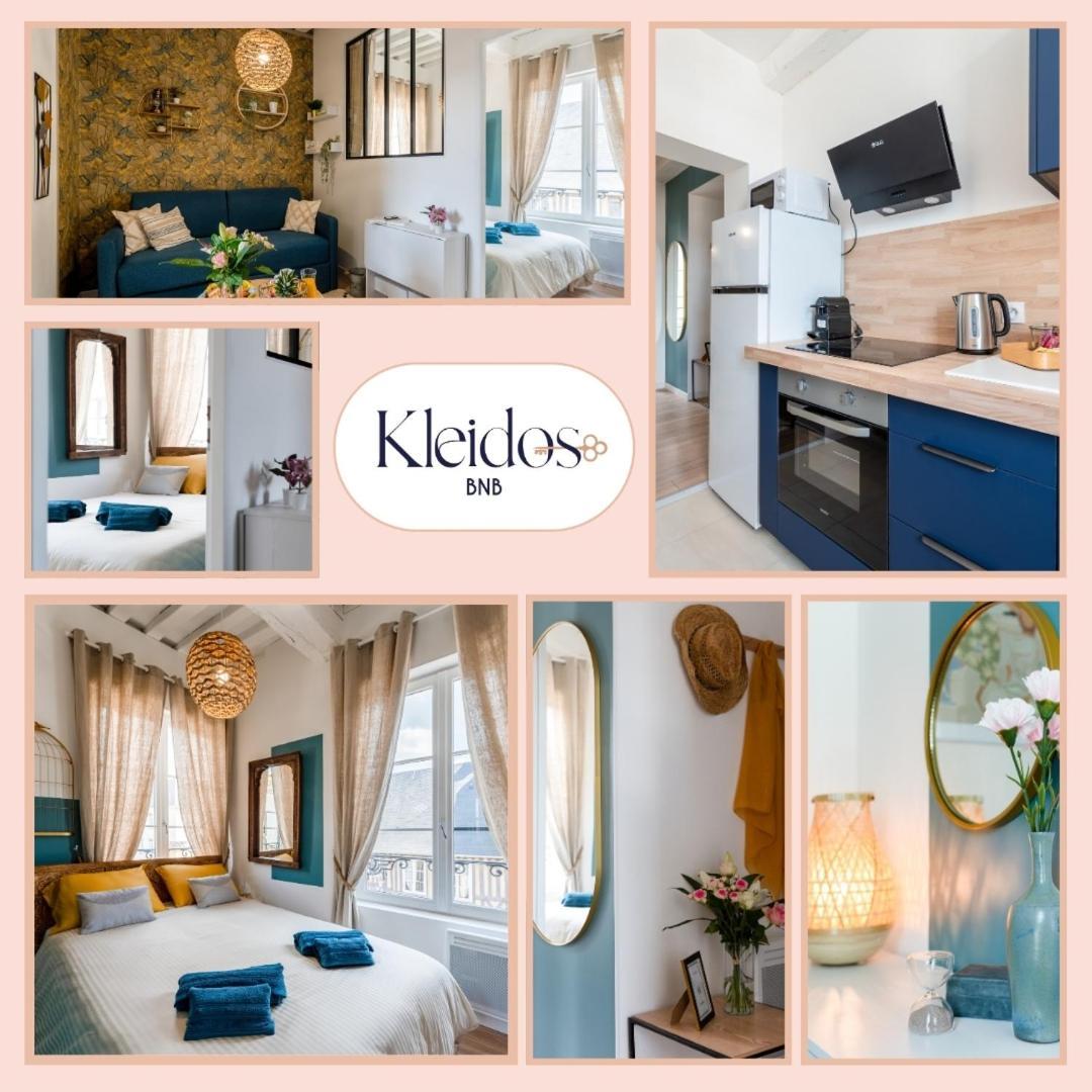 Ulysse By Kleidos - Charmant T2 Dans Le Centre De Pont-Audemer Dış mekan fotoğraf