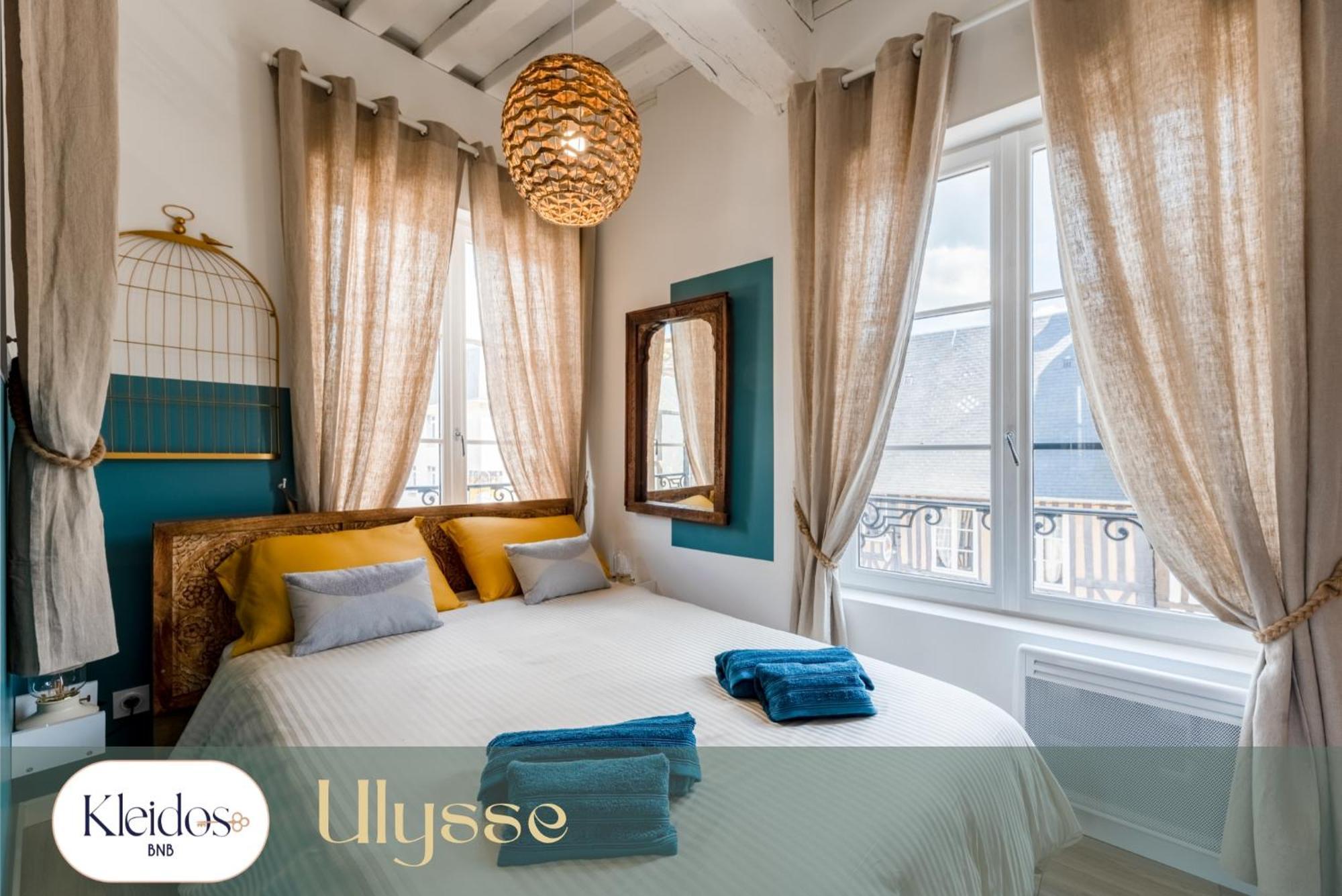Ulysse By Kleidos - Charmant T2 Dans Le Centre De Pont-Audemer Dış mekan fotoğraf